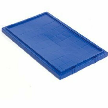 QUANTUM STORAGE SYSTEMS GEC&#153; Lid LID241 for Stack and Nest Storage Container SNT240, Blue LID241BL
